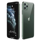 Apple iPhone 11 Pro Max Kılıf CaseUp İnce Şeffaf Silikon Kılıf Beyaz