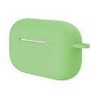 CaseUp Apple AirPods Pro 2 Nesil Kılıf Soft Matte Silicone Açık Yeşil