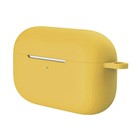 CaseUp Apple AirPods Pro 2 Nesil Kılıf Soft Matte Silicone Sarı