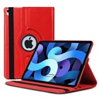 CaseUp Apple iPad Air 5 2022 Kılıf 360 Rotating Stand Kırmızı