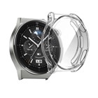 CaseUp Huawei Watch GT 3 Pro 46mm Titanyum Kılıf Protective Silicone Şeffaf