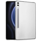 CaseUp Samsung Galaxy Tab S9 Plus X810 Kılıf İnce Şeffaf Silikon Beyaz