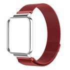 CaseUp Xiaomi Redmi Watch 2 Lite Kordon Milano Metal Loop Kırmızı