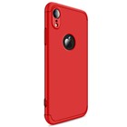 Apple iPhone XR Kılıf CaseUp Triple Deluxe Shield Kırmızı