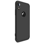 Apple iPhone XR Kılıf CaseUp Triple Deluxe Shield Siyah