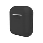 CaseUp Apple AirPods 1 Nesil 2 Nesil Kılıf Soft Matte Silicone Siyah