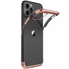 CaseUp Apple iPhone 13 Pro Max Kılıf Laser Glow Rose Gold