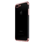 Apple iPhone 8 Plus Kılıf CaseUp Laser Glow Rose Gold