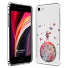 CaseUp Apple iPhone SE 2022 Kılıf Desenli Kırmızı