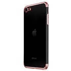 CaseUp Apple iPhone SE 2022 Kılıf Laser Glow Rose Gold