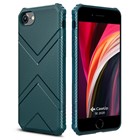 CaseUp Apple iPhone SE 2022 Kılıf Origami Pattern Yeşil