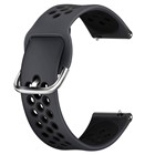 Huawei Watch GT2 46mm CaseUp Silicone Sport Band Siyah