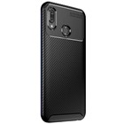 Huawei Honor Play Kılıf CaseUp Fiber Design Siyah