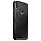 Huawei P20 Lite Kılıf CaseUp Fiber Design Siyah