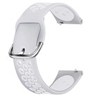 Huawei Watch GT Active CaseUp Silicone Sport Band Gri Beyaz