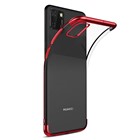 Huawei Y5P Kılıf CaseUp Laser Glow Kırmızı
