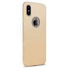 Apple iPhone XS Kılıf CaseUp Rubber Gold