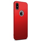 Apple iPhone XS Kılıf CaseUp Rubber Kırmızı