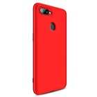 Oppo F9 F9 Pro Kılıf CaseUp Triple Deluxe Shield Kırmızı