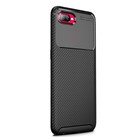 Oppo RX17 Neo Kılıf CaseUp Fiber Design Siyah