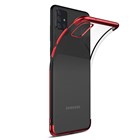 Samsung Galaxy A51 Kılıf CaseUp Laser Glow Kırmızı