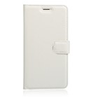 Samsung J7 Prime 2 Kılıf CaseUp Cüzdanlı Suni Deri Beyaz