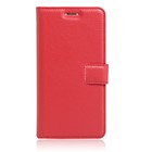 Samsung J7 Prime 2 Kılıf CaseUp Cüzdanlı Suni Deri Kırmızı