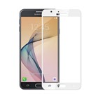 Samsung Galaxy J7 Prime 2 CaseUp Kavisli Kırılmaz Ekran Koruyucu Beyaz