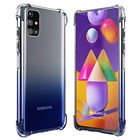 Samsung Galaxy M31s CaseUp Titan Crystal Şeffaf Kılıf