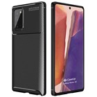 Samsung Galaxy Note 20 Kılıf CaseUp Fiber Design Siyah