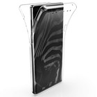 Samsung Galaxy Note 9 Kılıf CaseUp 360 Çift Taraflı Silikon Şeffaf