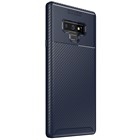Samsung Galaxy Note 9 Kılıf CaseUp Fiber Design Lacivert