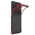 Samsung Galaxy S20 Kılıf CaseUp Laser Glow Kırmızı