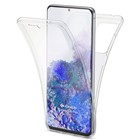 Samsung Galaxy S20 Plus Kılıf CaseUp 360 Çift Taraflı Silikon Şeffaf