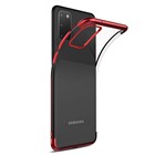 Samsung Galaxy S20 Plus Kılıf CaseUp Laser Glow Kırmızı