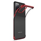 Samsung Galaxy S20 FE Kılıf CaseUp Laser Glow Kırmızı