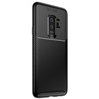 Samsung Galaxy S9 Plus Kılıf CaseUp Fiber Design Siyah
