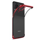 Huawei P40 Lite Kılıf CaseUp Laser Glow Kırmızı