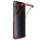 Xiaomi Mi Note 10 Lite Kılıf CaseUp Laser Glow Kırmızı