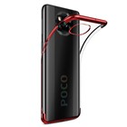 CaseUp Xiaomi Poco X3 Pro Kılıf Laser Glow Kırmızı