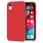 Apple iPhone XR CaseUp Slim Liquid Silicone Kılıf Kırmızı