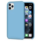 Apple iPhone 11 Pro Max CaseUp Slim Liquid Silicone Kılıf Mavi