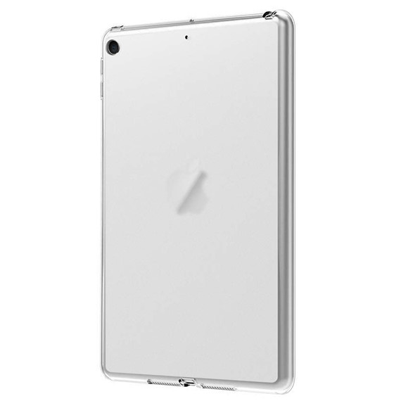 Apple iPad 10 2 8 Nesil CaseUp İnce Şeffaf Silikon Kılıf Beyaz 2