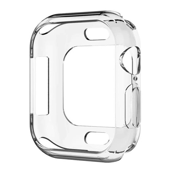 Apple Watch SE 44mm Kılıf CaseUp Protective Silicone Şeffaf 2