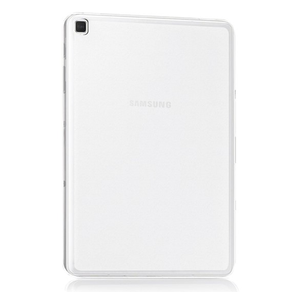 Samsung Galaxy Tab A 8 2019 T290 CaseUp İnce Şeffaf Silikon Kılıf Beyaz 2
