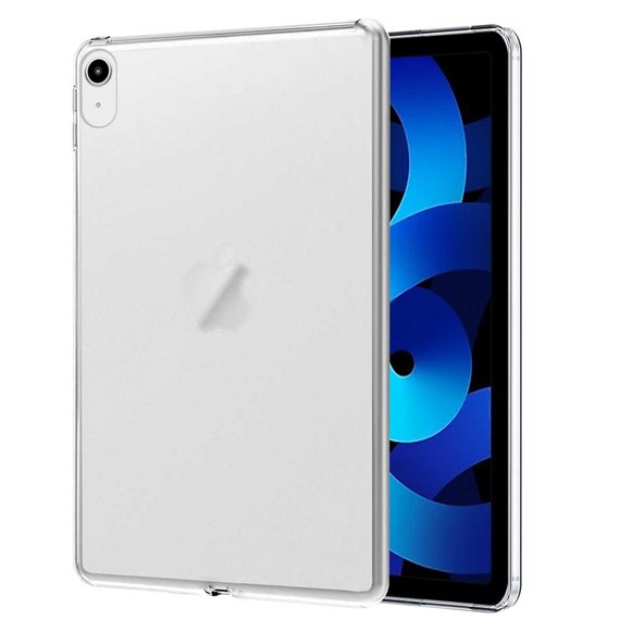 CaseUp Apple iPad 10 Nesil 10 9 Kılıf İnce Şeffaf Silikon Beyaz 1