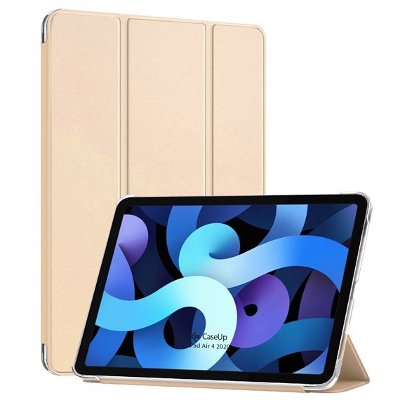 CaseUp Apple iPad Air 5 2022 Kılıf Smart Protection Gold 1