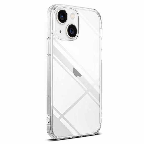 CaseUp Apple iPhone 14 Plus Kılıf İnce Şeffaf Silikon Beyaz 2