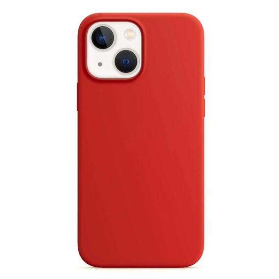 CaseUp Apple iPhone 14 Kılıf Slim Liquid Silicone Kırmızı 2