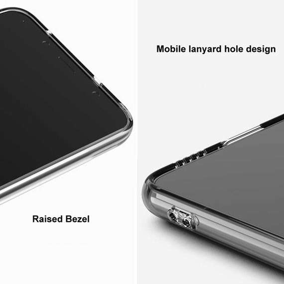 CaseUp Huawei Nova 10 Pro Kılıf İnce Şeffaf Silikon Beyaz 3